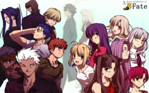 Fate/Stay has a really large cast. Here’s a handful.